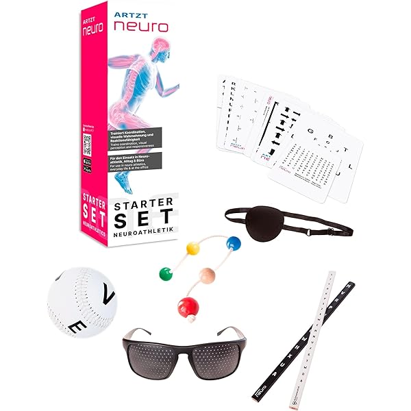 FaJoek Pinhole Glazen 3-delige set roosterbril, Stenopese bril voor oogtraining, gatbril, zwart, Zwart, 14*4.5 cm