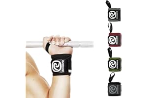 Rehband Bende da polso 1 paio, fasciatura da polso per allenamento della forza 45 cm, fascia da polso, supporto per il polso comodo e stabilizzante, Colore:Bordeaux, Misura:Taglia Unica