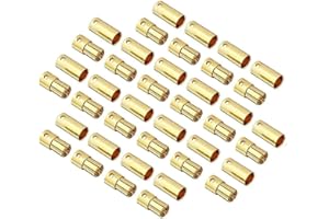 FLY RC 20 Coppie 6.5mm Connettore a Proiettile a Banana Connettore Maschio Femmina per Batteria RC ESC Motore Brushless