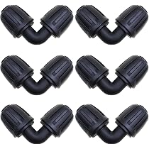 CTRICALVER Raccordo A T Per Tubi Da Giardino – 6 Pezzi – Adattatore Riduttore Per Irrigazione A Goccia (16mm-7mm)