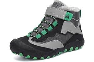 Mishansha Botas de Invierno Niños Calientes Antideslizante Niña Botines de Nieve Gr.24-38 EU