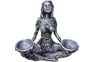 FOVOLAT Gaia Mother Earth Goddess Statue | Ethereal Mother Earth Statue | Gaia Goddess Statue | Gaia Art Statue Decoration For Home Desk Bedroom School