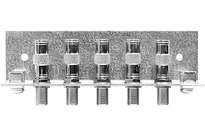 Axing QEW 5-12 Erdungswinkel (einreihig, 5-Fach)