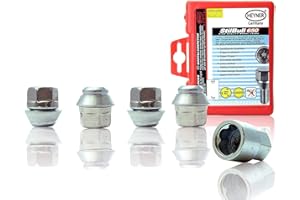 Heyner Germany StilBull Locking Wheel Nuts M12x1.5 Fits Ford Kuga