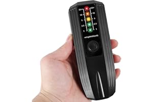 QINGLANG EMF Meter High Accuracy Electromagnetic Field Radiation Detector Portable EMF Reader with Colorful LED Light Electric EMF Detector Ghost Hunting Paranormal Equipment Tester for Industrial Construction
