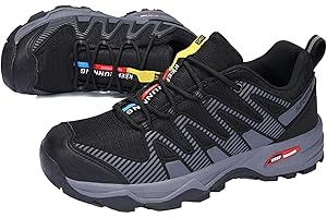 MEIION OrthoTrailPro Chaussures de Marche à Confort orthopédique Chaussures de randonnée imperméables et Respirantes, légères et Confortables pour activités en extérieur