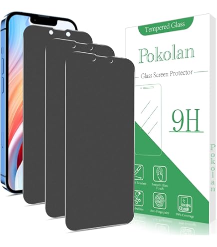 Protecteur D'écran Verre Trempé Anti-espion IPhone 11/XR - Lot De 3 - Dureté 9H, Facile à Poser - Protection Confidentialité