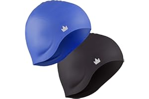 The Friendly Swede - 2 cuffie nuoto per piscina in silicone - Accessori Nuoto, con comoda protezione orecchie