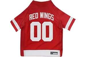 Pets First NHL Detroit Red Wings Trikot für Hunde & Katzen, Größe XS - Lassen Sie Ihr Haustier EIN echter NHL-Fan Sein!