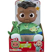 Cocomelon My Friend Nina Doll, Soft Plush Body - Music, Sounds, And Phrases
