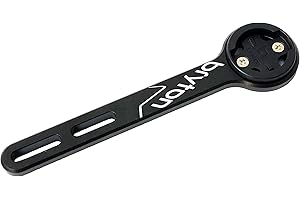 Bryton Staffa Frontale Race Mount in Alluminio, è progettato per manubri integrati, compatibile Con i modelli Rider, Nero