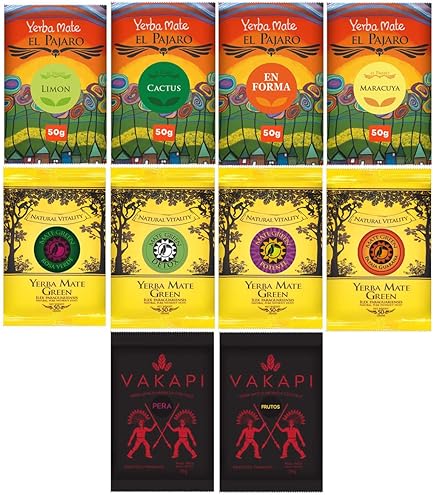 Big Set Of Yerba Mate Samples Samples Of Yerba Mate | Desertcart