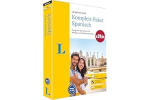 Langenscheidt Komplett-Paket Spanisch: Sprachkurs zum Spanisch lernen für Anfänger und Wiedereinsteiger mit 2 Büchern, 7 CDs, Download und Vokabeltrainer-App