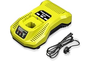 FIRSTPOWER P117 Replacement Charger Compatible with RYOBI 12V-18V Li-ion & Ni-cad Ni-Mh Battery P100 P102 P103 P105 P107 P108 1400670 P117 P118 Charger