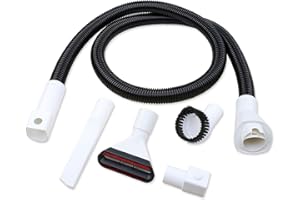 AVR-HANDEL Ugelli per mobili, bocchetta per fessure per tappezzeria, set con tubo adatto per Vorwerk Folletto VK 150 e VK 200