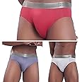 MAML Men's Tactel Microfiber Elastane Stretch Solid Brief for Men and Boys