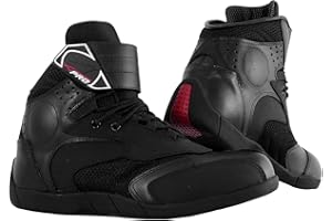 A-pro Chaussures Grip Renforts Moto Motard Bottes Sonic-Moto Comfort Offre noir 39