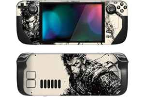 PlayVital Full Set Schutz Skin Decal für Steam Deck LCD, Custom Stickers Vinyl Decal Folie Faceplates Klebefolie für Steam Deck OLED Handheld Gaming PC-Inkblade Wukong