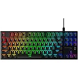 HyperX Alloy Origins Core – Tastiera Gaming Meccanica RGB, Tenkeyless, HyperX Aqua, (QWERTY – US Layout)
