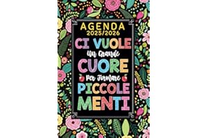AGENDA 2025 2026: Regalo Maestra Fine Anno