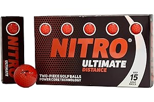 NITRO White Out Golf Balls (Pack of 15)