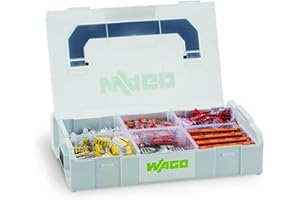 Wago L-Boxx Mini 887-953 Zaciski do Gniazd Łączeniowych, Jasnoszary, 404 Części