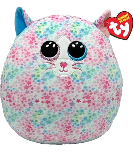 Ty Pippa Küken Squish-Kissen – Ca. 20 Cm, Weich, Mit Glitzeraugen, Aus Der Squish-A-Boo Serie