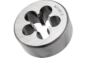 1 st M13 x 1 mm rund fin gängad form, metrisk legering stålmaskin fin gängad höger hand rund form för gängningsform bearbetning reparation skruvskärning fast verktyg