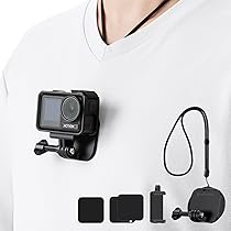 Support Magnétique à Clip Rapide K&F Concept Pour Sac à Dos - Compatible GoPro, DJI, Insta360 - Réglage Multi-angles
