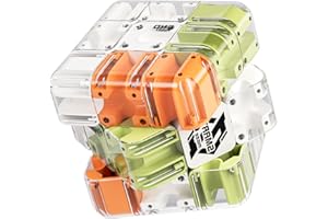 Kugel-Labyrinth-Puzzlewürfel, herausforderndes 3x3-Labyrinth-Puzzle, pädagogisches sensorisches Spielzeug, Anti-Stress-Spielzeug für Erwachsene, Denkspiel mit hohem Schwierigkeitsgrad