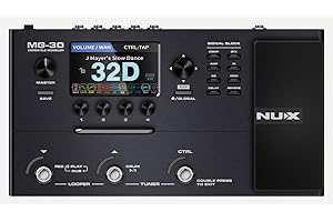 NUX Multi-effets guitare modéliseur polyvalent MG-30