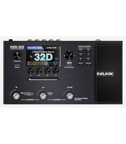 【捗る】NUX MG-30 Nux MG30 Versatile Modeler : Amazon.in: Musical Instruments