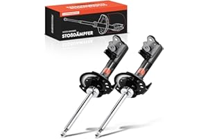 Frankberg 2 amortiguadores para eje delantero compatible con clase A W169 1.5L-2.0L 2004-2012 Replace# 1693200430