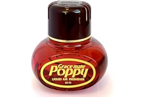 GRACE MATE POPPY Distributeur de parfum original Poppy Grace Mate (hibiscus, sans éclairage) (150 ml), parfum d'ambiance pour la maison, le camion et la voiture, le parfum d'ambiance élimine les odeurs désagréables