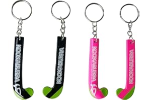 Kookaburra Hockey Stick Keyring - Black