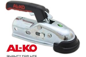 TRAILER PARTS4U Alko AK 161 Kugelkupplung f. Anhänger bis 1.600kg mit Soft Dock Rohranschluß 50 mm Rundrohr AK160 B 1730219