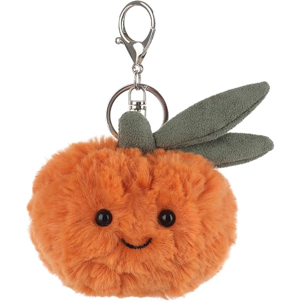 Apricot Lamb Portachiavi in peluche con drago, 10 cm, Nero , Taglia unica