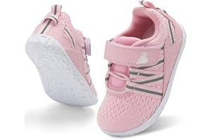 JOINFREE Baby Sneakers Toddler Shoes Soft Anti-Slip Sole Newborn First Walkers Infant Toddler Breathable Athletic Running Shoes