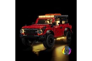 BRICKBLING Kit de iluminación LED compatible con Lego Ford Bronco SUV 42213 (Sin modelo), juego de luces Led Compatible con Lego 42213 Ford Bronco SUV Juguetes creativos