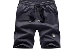 JMIERR Kurze Hosen Herren Cargo Sommer Baumwolle Bermuda Shorts mit Gummizug Chino Hose mit Taschen