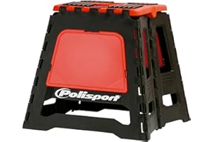 Polisport Foldable Pit Bike Stand (FIM Motocross World Championship Official Podium Bike Stand) (Red)