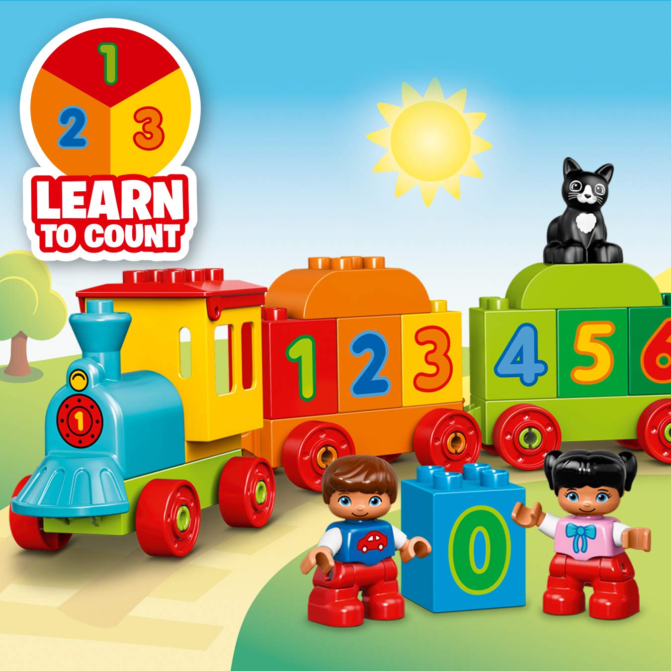 duplo my first number train