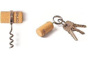 Mechanische Werkstätte Corkey Korkenzieher Schlüsselanhänger am Schlüsselbund