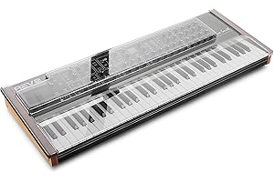 Decksaver Cover for Sequential Prophet REV2 Keyboard, Dustproof Cover, Protection for Keyboards