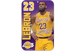 WinCraft NBA LeBron James Los Angeles Lakers Schild, Tafel