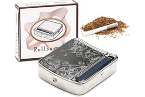 ZHOORQI Scatola di rotolamento della sigaretta, macchina di rotolamento della sigaretta per Drehtaba rotolamento macchina, macchina di riempimento, tornio sigarette Diametro 6-8 mm, lunghezza 70 mm