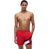 Tommy Hilfiger Men's Medium Drawstring Half Leg Swim Trunks