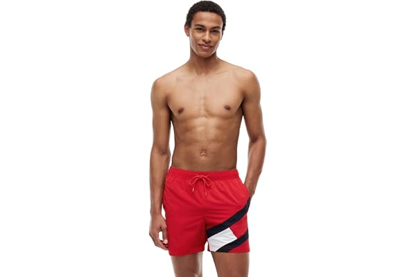 Tommy Hilfiger Short de Bain Homme Medium Drawstring Mi-Long