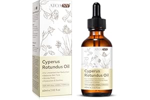 XINSZLIN Cyperus Rotundus ACEITE - Cyperus Rotundus Oil Para La Depilación, Fórmula Vegetal Reduce El Vello Corporal No Deseado Reducir El Crecimiento De Vello Adecuado Para Todos Los Tipos De Piel