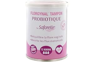 Saforelle Florgynal probiotic normal 12 tampons